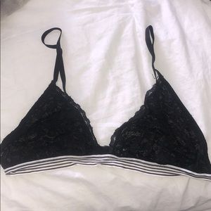 Black lace Bralette